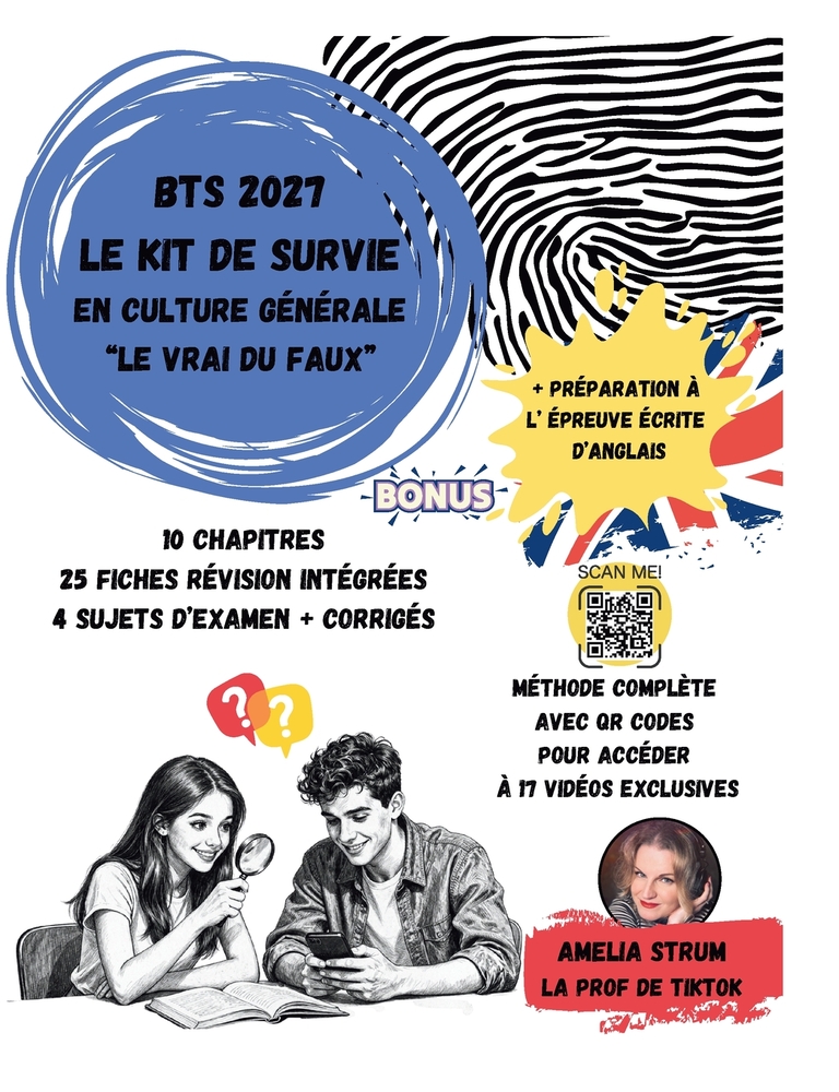 BTS 2027 Le kit de survie en Culture Générale: "Le vrai du faux" cover
