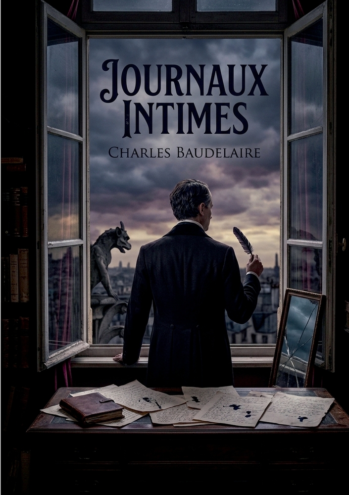 Journaux Intimes: Un recueil de réflexions, pensées et poèmes de Charles Baudelaire cover