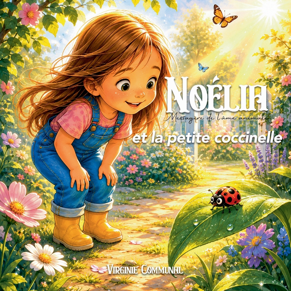 Noélia et la petite coccinelle cover