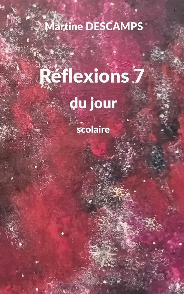 Réflexions 7 du jour: scolaire cover
