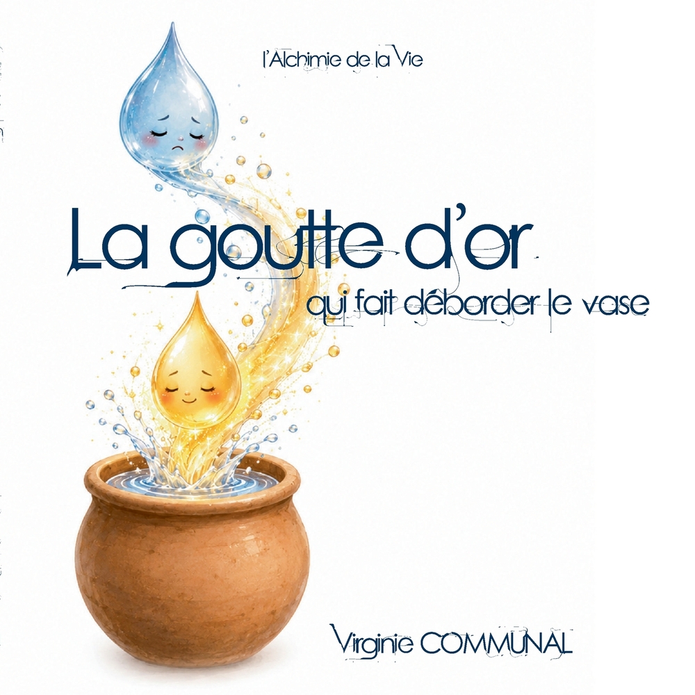 La goutte d'or qui fait déborder le vase: L'alchimie de la vie cover
