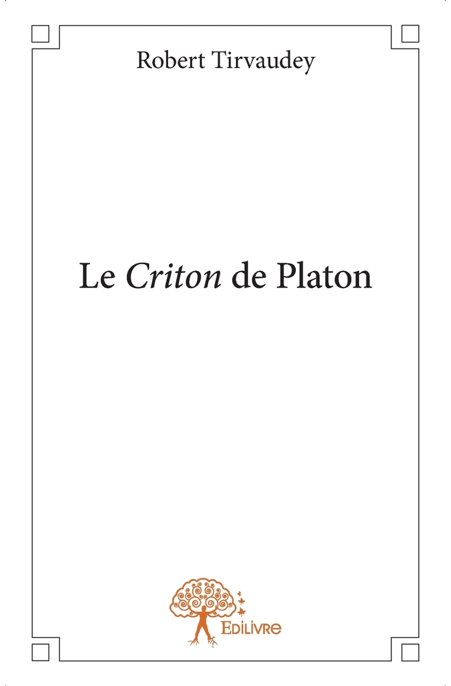 Le Criton de Platon cover