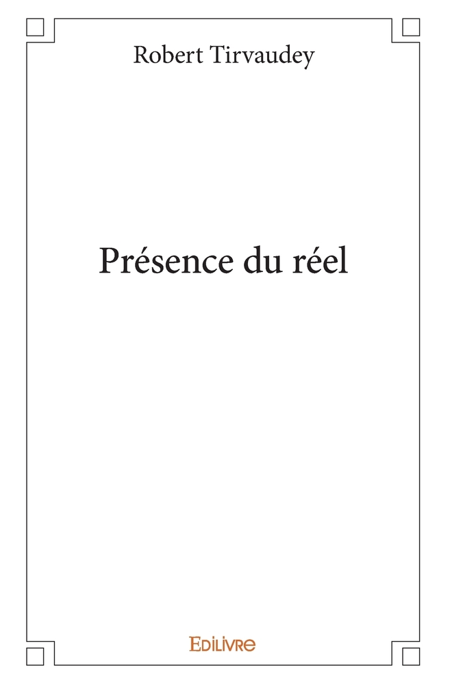 Présence du réel cover