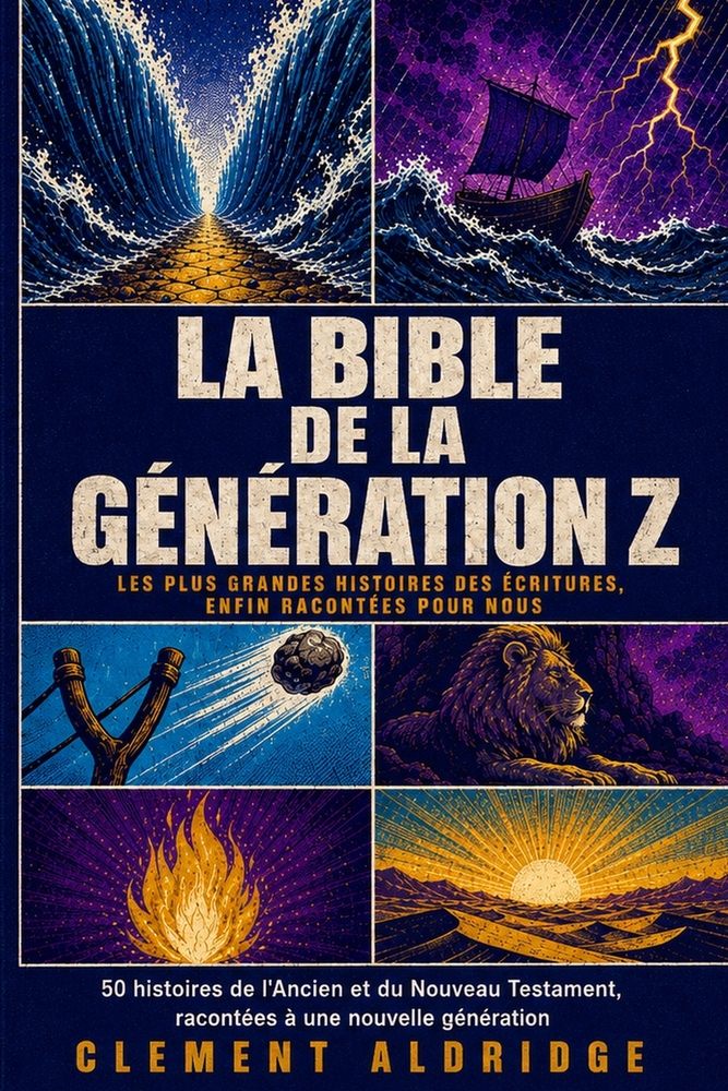 La Bible de la Génération Z: 50 histoires de l'Ancien et du Nouveau Testament, racontées à une nouvelle génération cover