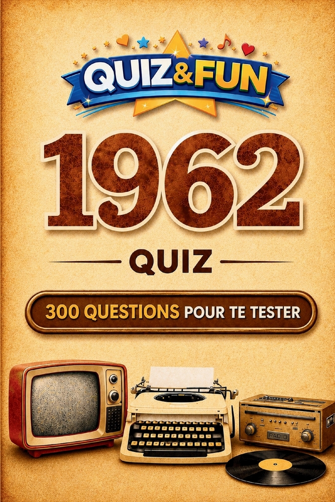 1962 - Quiz - 300 questions pour te tester cover