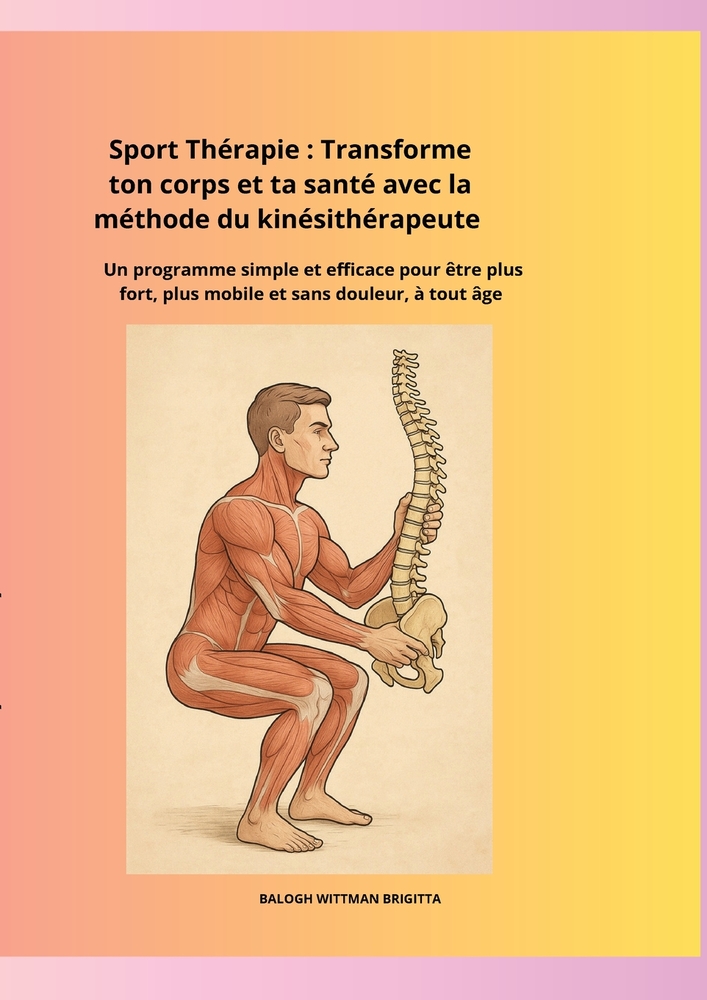 Sport Thérapie: Transforme ton corps et ta santé avec la méthode du kinésithérapeute Un programme simple et efficace pour être plus fort, plus mobile cover