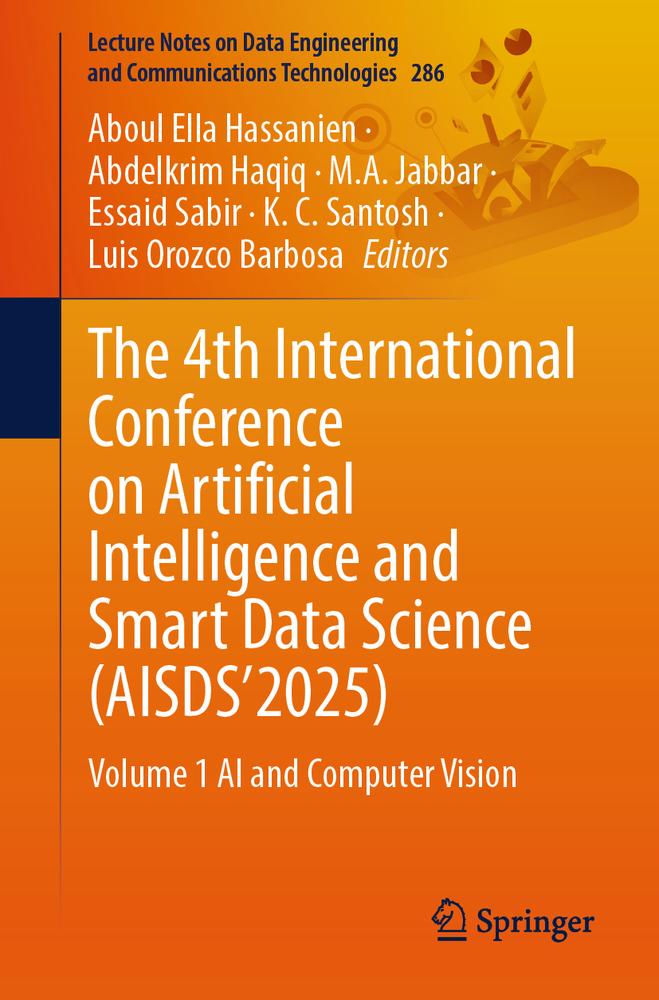 The 4th International Conference on Artificial Intelligence and Smart Data Science (Aisds'2025): Volume 1 AI and Computer Vision cover