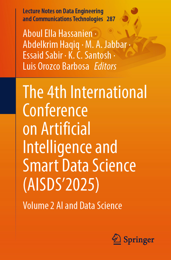 The 4th International Conference on Artificial Intelligence and Smart Data Science (Aisds'2025): Volume 1 AI and Computer Vision cover