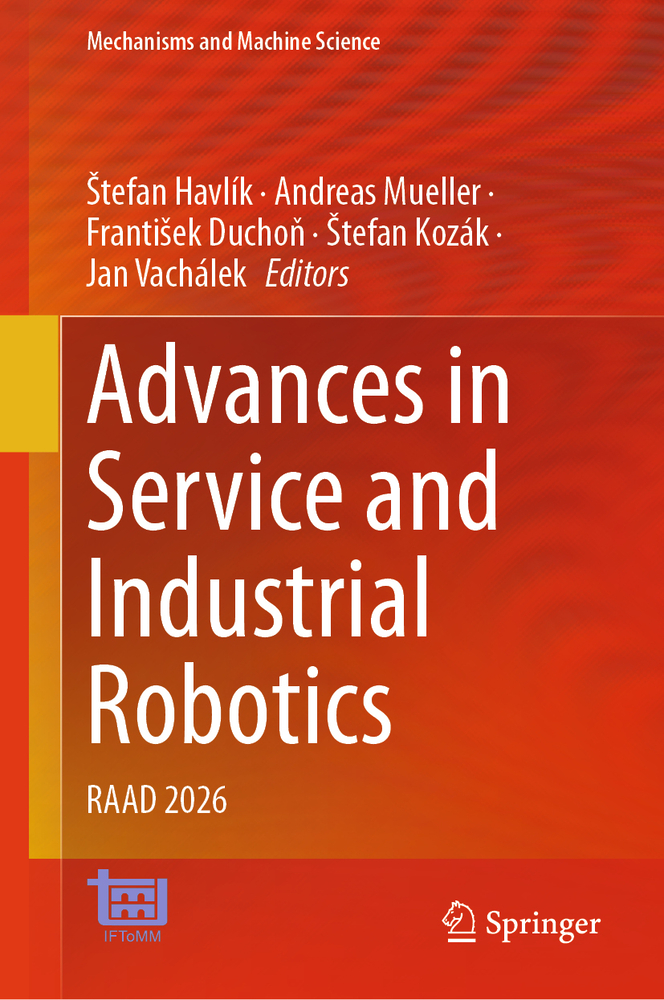 Advances in Service and Industrial Robotics: Raad 2026 cover