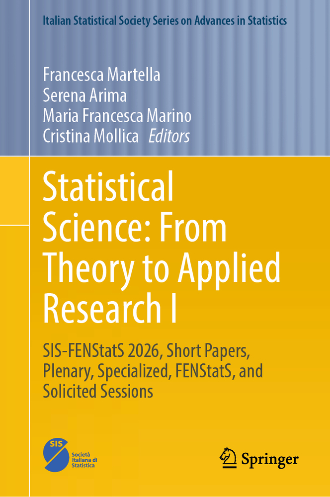 Statistical Science: From Theory to Applied Research III: Sis-Fenstats 2026, Short Papers, Contributed Sessions 2 cover
