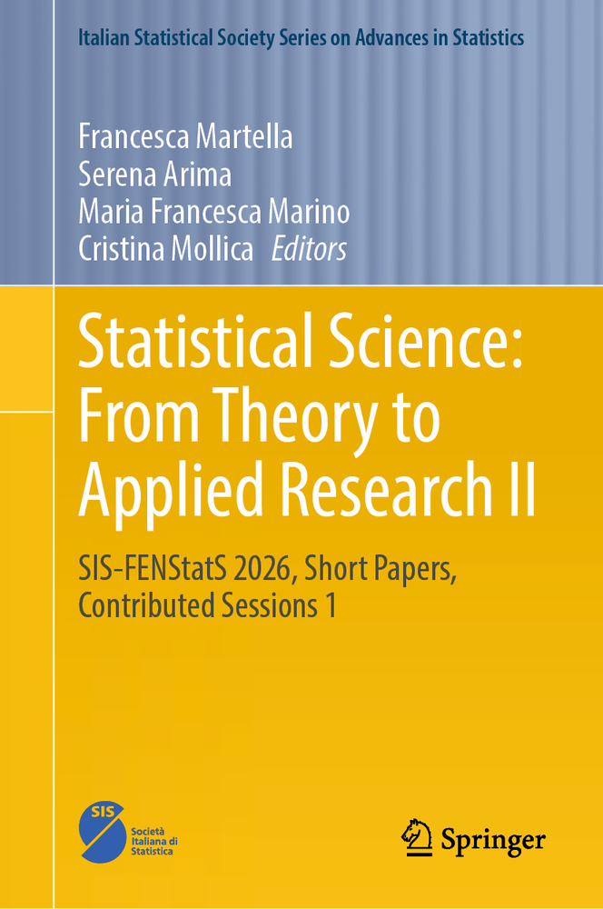Statistical Science: From Theory to Applied Research III: Sis-Fenstats 2026, Short Papers, Contributed Sessions 2 cover