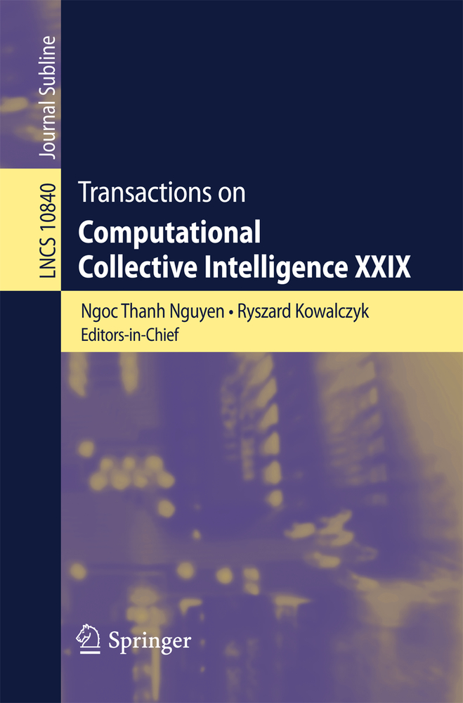 Transactions on Computational Collective Intelligence XXIX cover