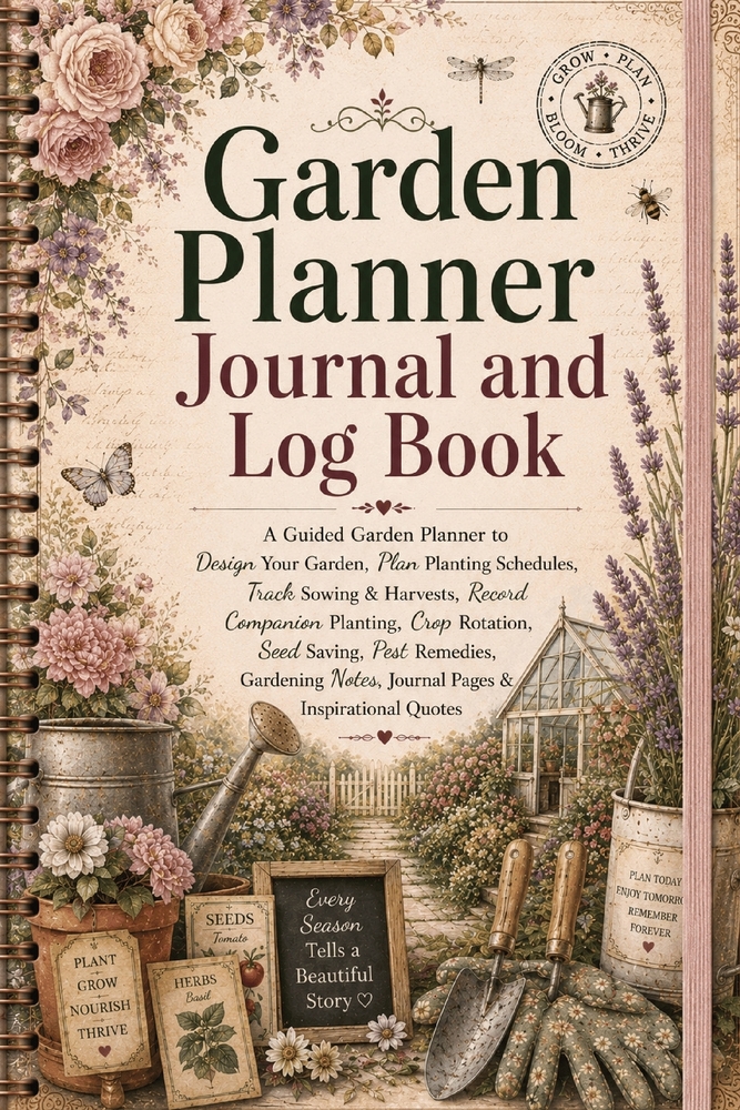 Garden Planner Journal & Log Book cover