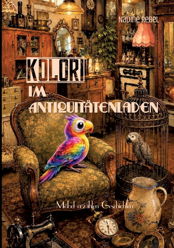 Kolori im Antiquitätenladen: Möbel erzählen Geschichten cover