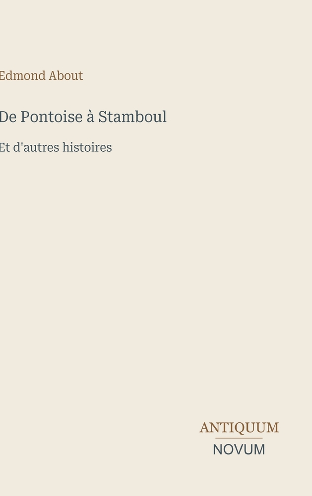 De Pontoise à Stamboul: Et d'autres histoires cover