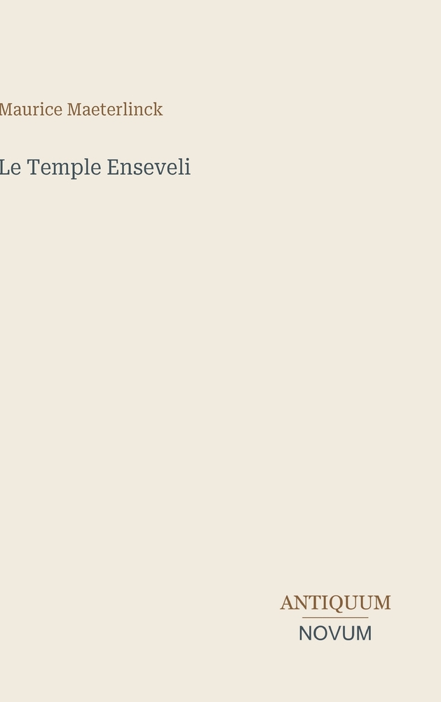 Le Temple Enseveli: en gros caractères cover