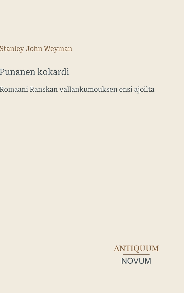 Punanen kokardi: Romaani Ranskan vallankumouksen ensi ajoilta cover