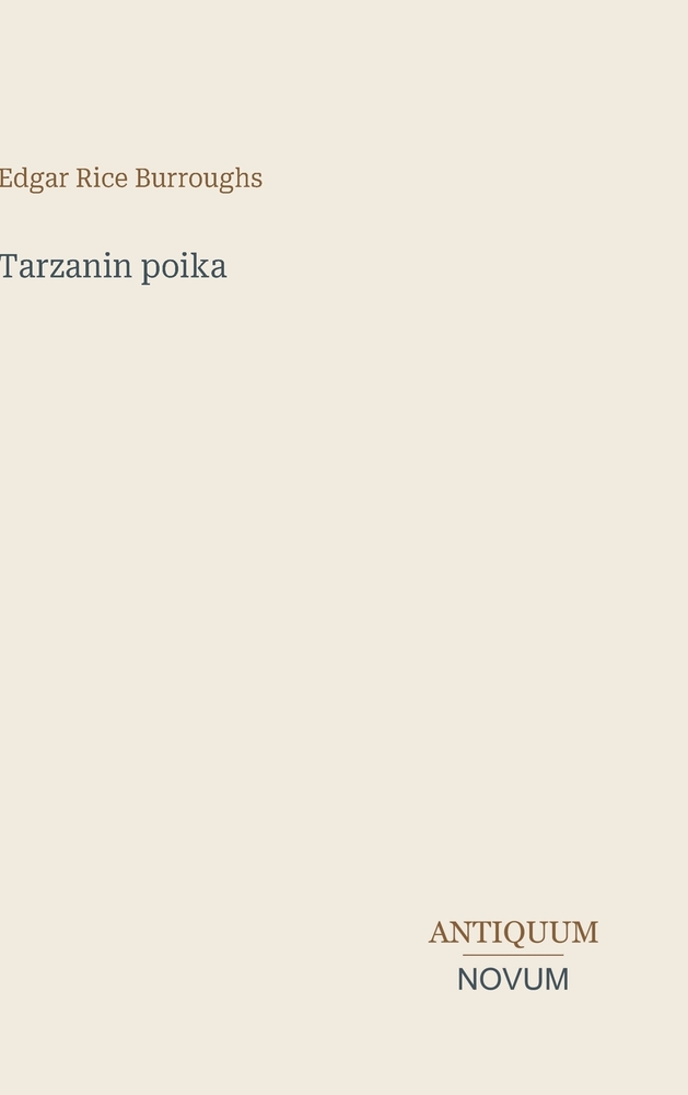 Tarzanin poika cover
