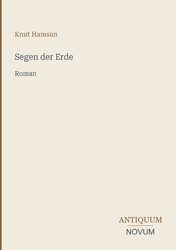 Segen der Erde: Roman cover