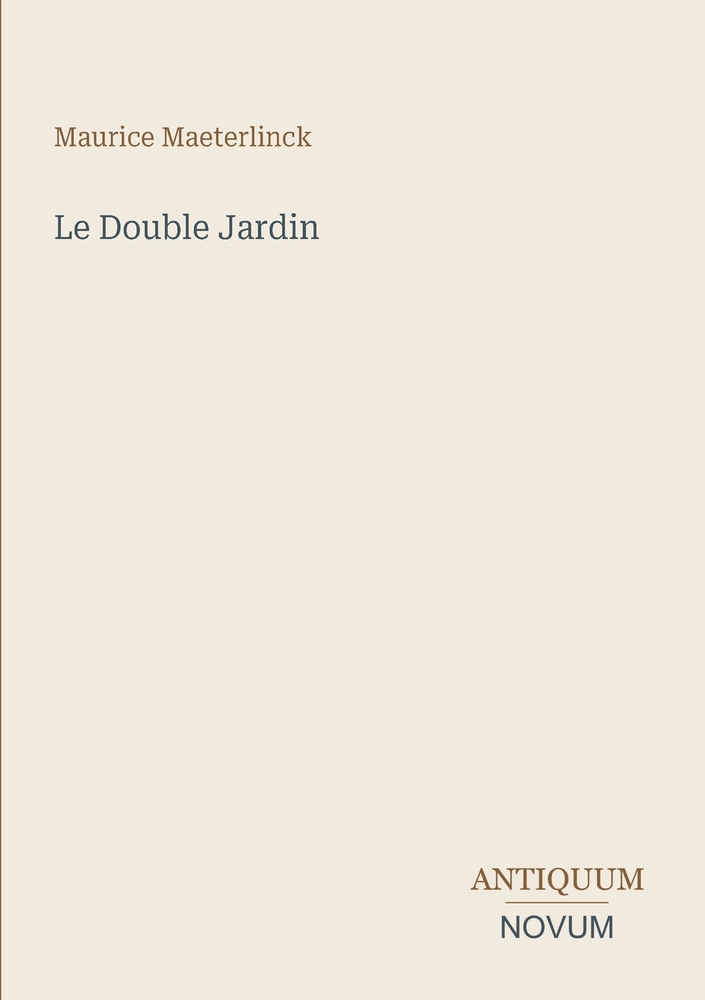 Le Double Jardin cover