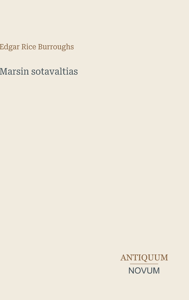 Marsin sotavaltias cover