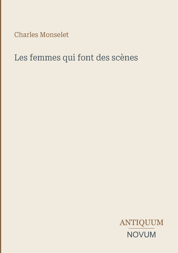 Les femmes qui font des scènes cover
