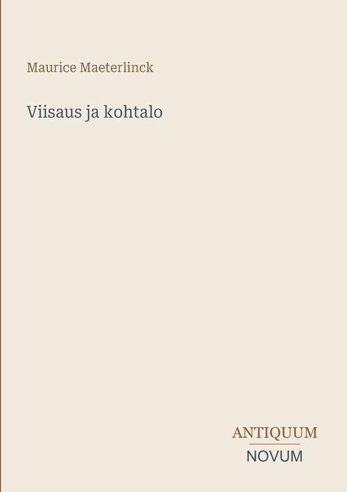 Viisaus ja kohtalo cover