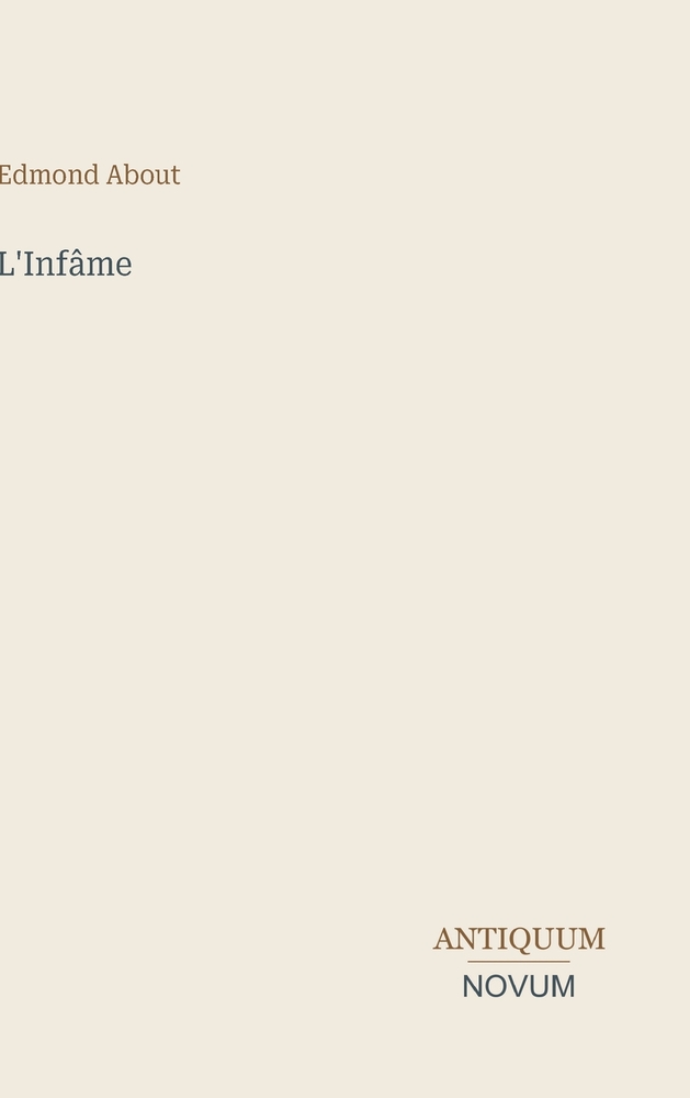 L'Infâme cover