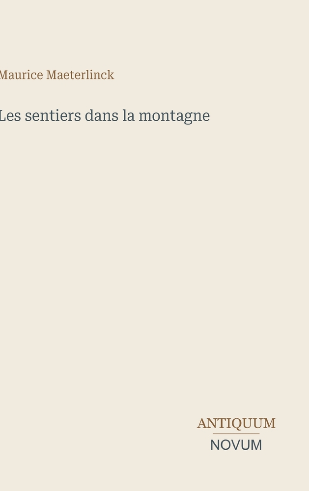 Les sentiers dans la montagne cover