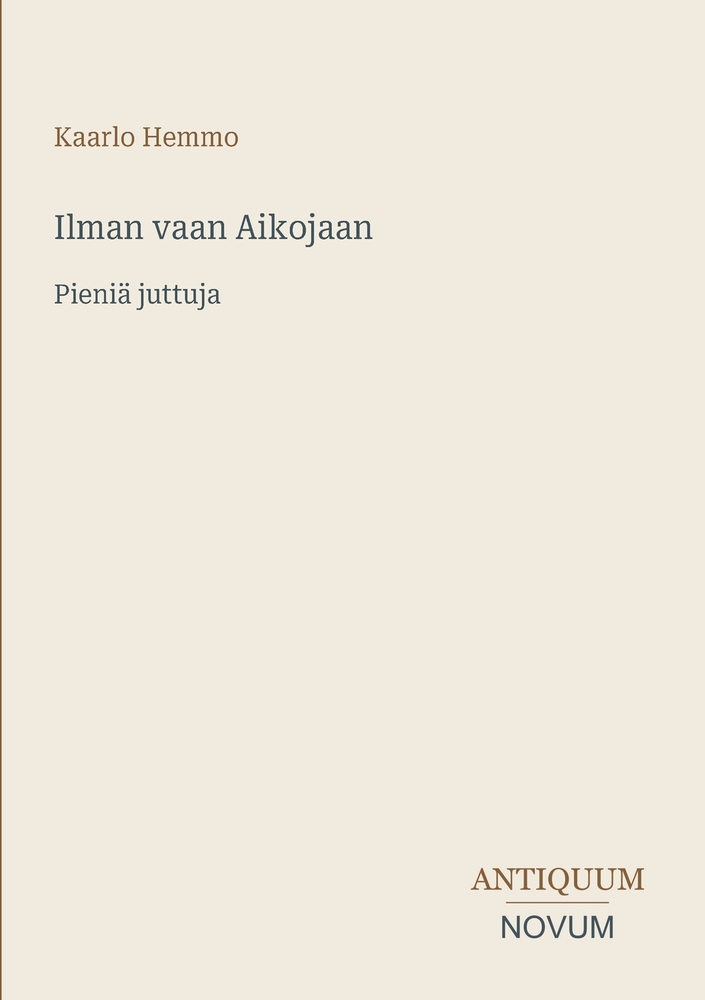 Ilman vaan Aikojaan: Pieniä juttuja cover