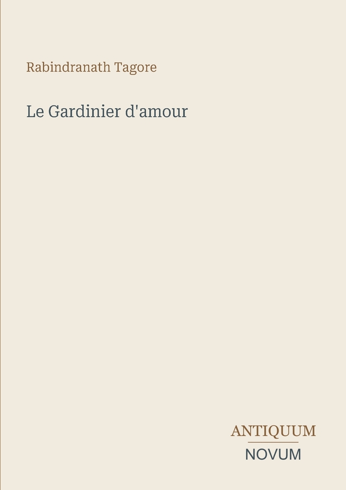 Le Gardinier d'amour cover