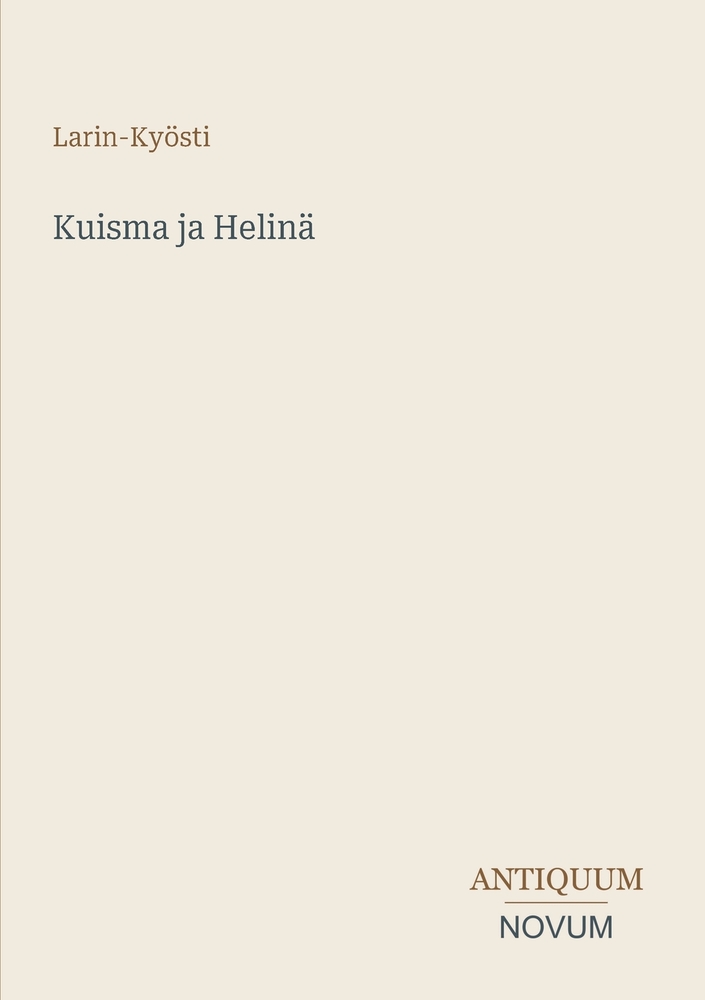 Kuisma ja Helinä cover