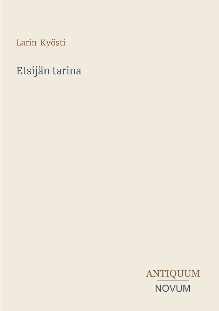 Etsijän tarina cover