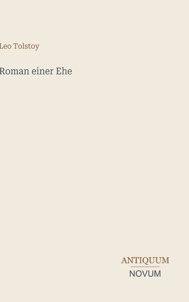 Roman einer Ehe cover