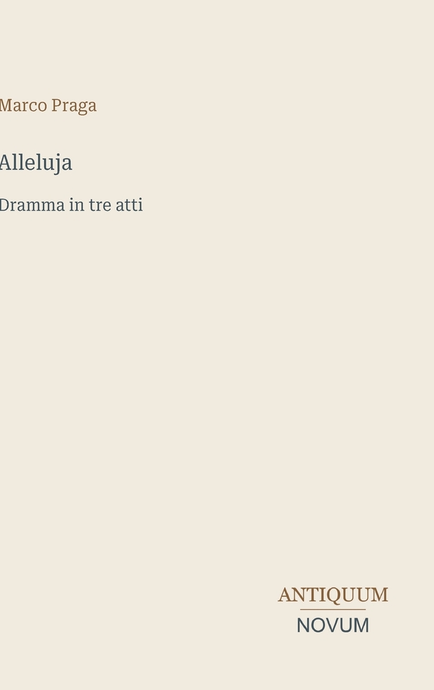 Alleluja: Dramma in tre atti cover