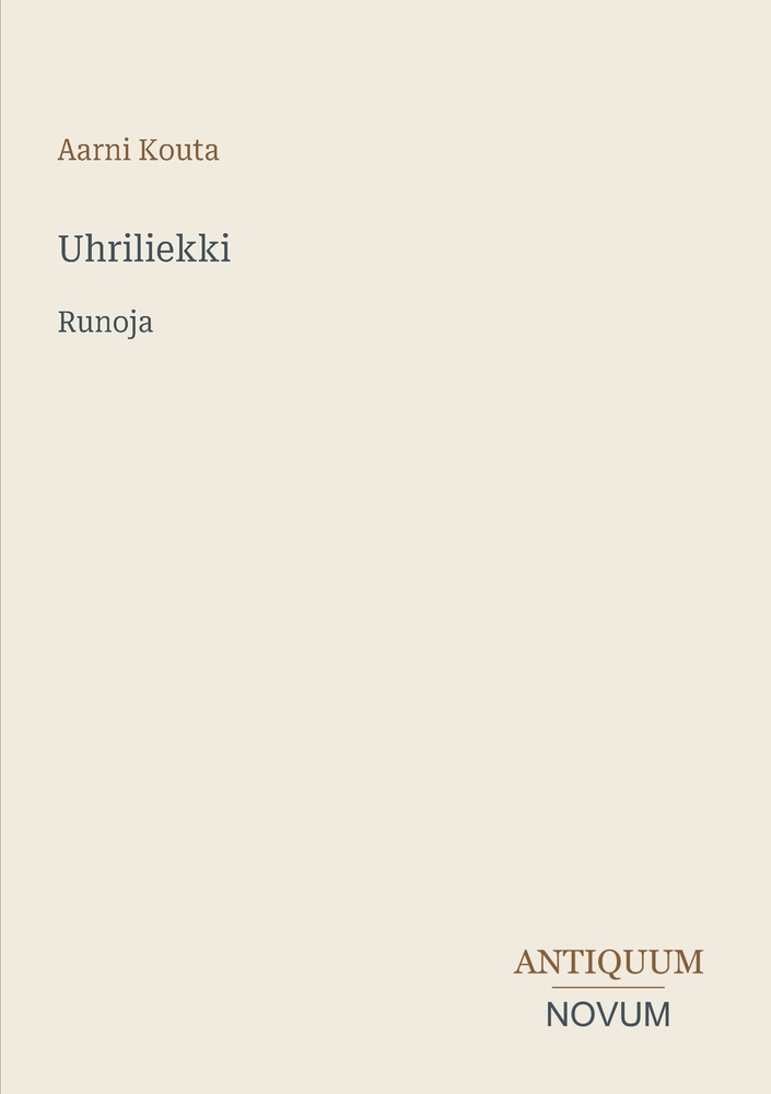 Uhriliekki: Runoja cover
