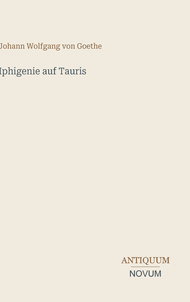 Iphigenie auf Tauris cover