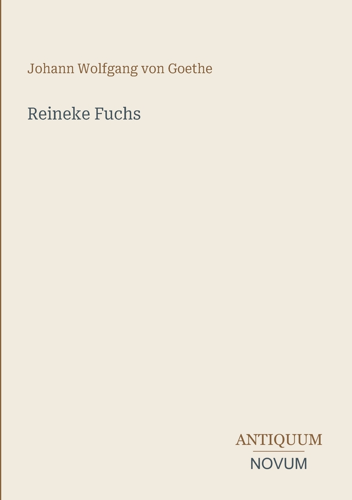 Reineke Fuchs cover