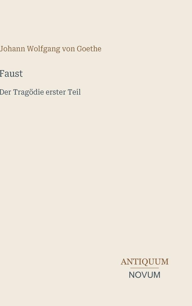 Faust: Der Tragödie zweiter Teil cover
