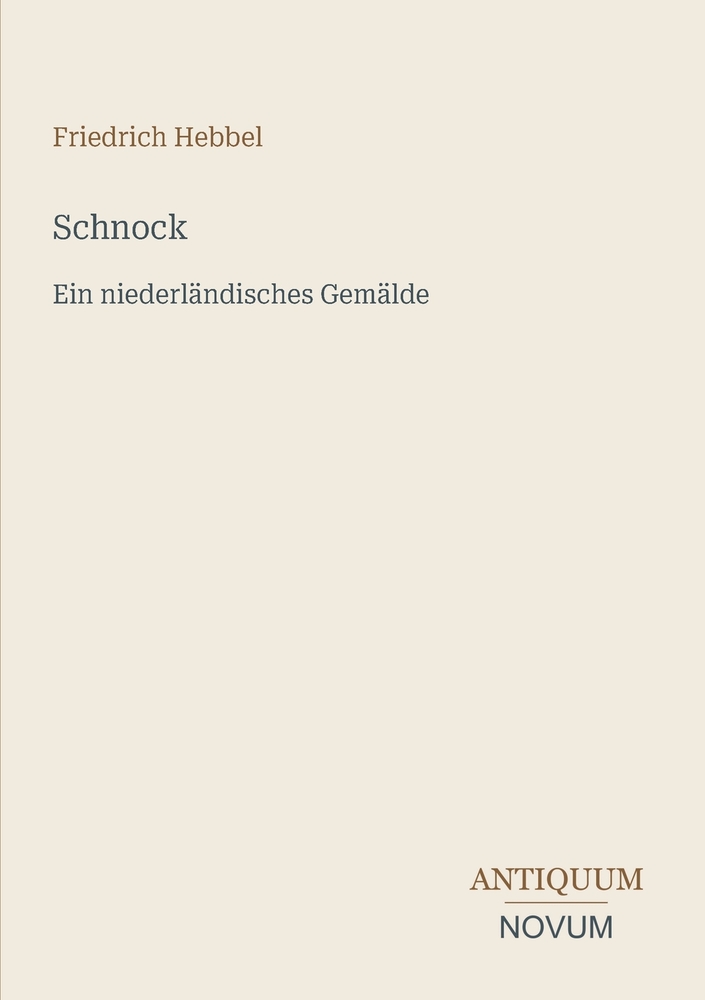 Schnock: Ein niederländisches Gemälde cover