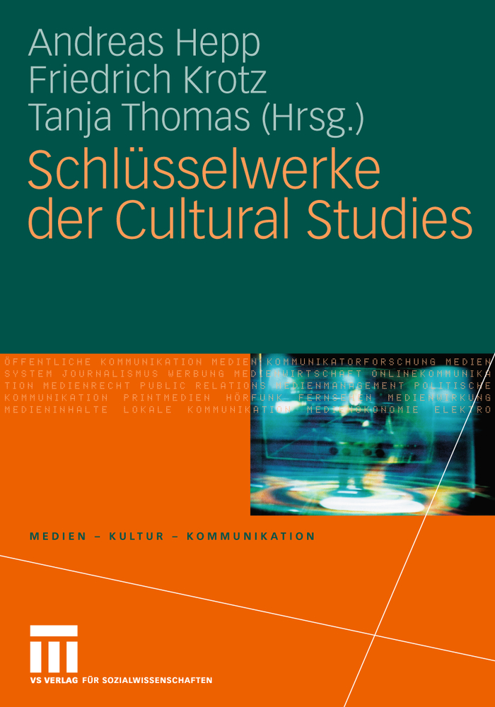 Schlüsselwerke Der Cultural Studies cover