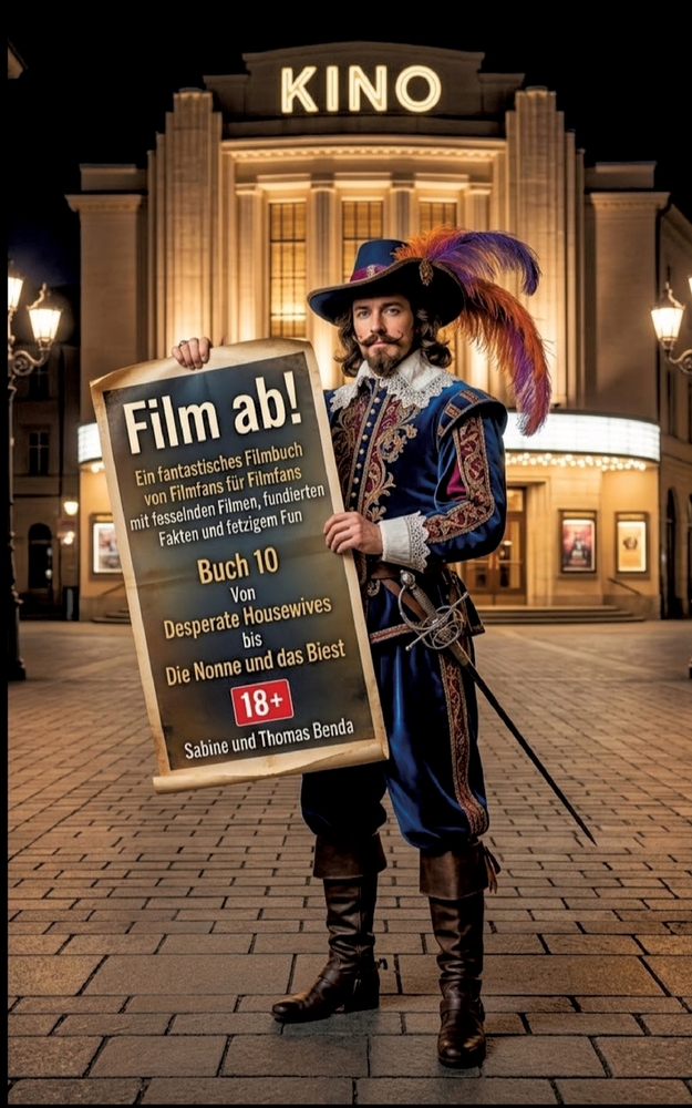 Film ab! - Buch 10 - Von Desperate Housewives bis Die Nonne und das Biest: Ein fantastisches Filmbuch von Filmfans für Filmfans mit fesselnden Filmen, cover