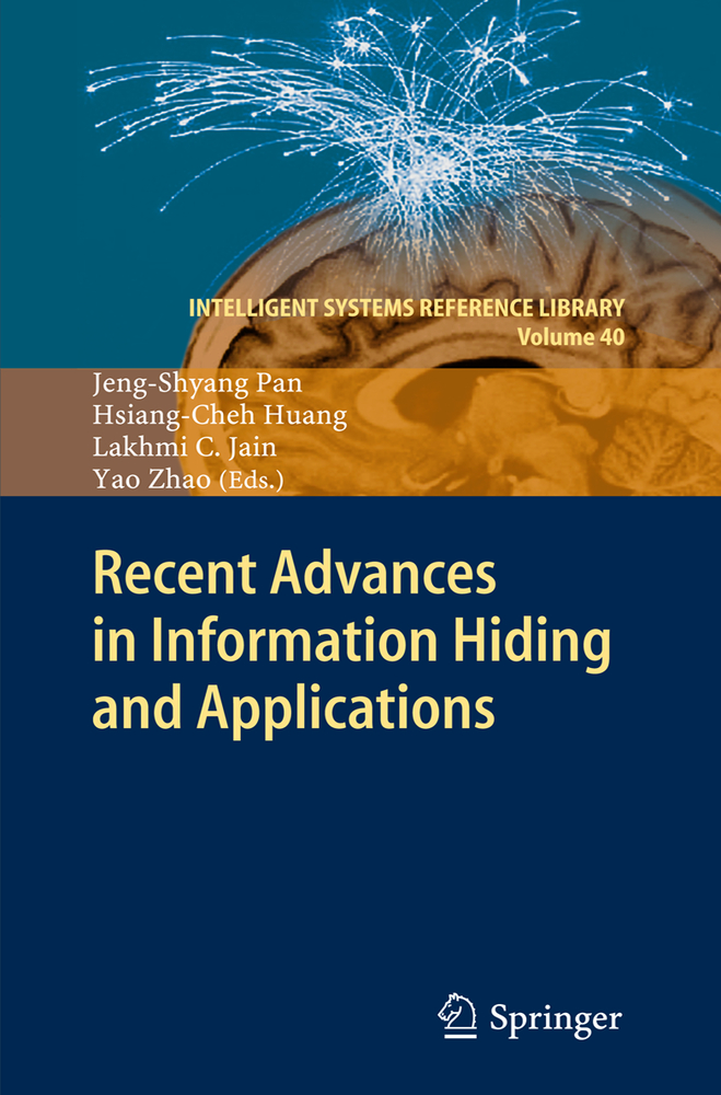 Recent Advances in Information Hiding and Applications cover