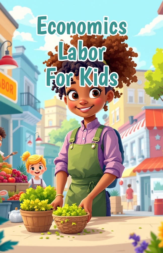 Economics Labor for Kids: How Jobs, Wages, Unions, and Work Shape Our World - A Guide for Young Economists Ages 8-12 cover