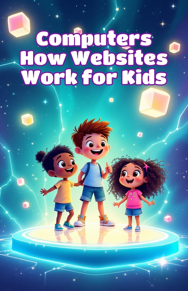 Computers How Websites Work for Kids: A Beginner's Guide to the Internet, Web Pages, HTML, and How Browsers Load Sites cover