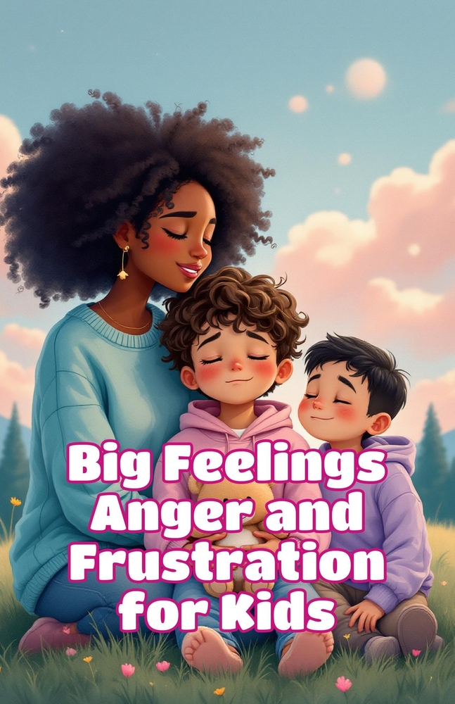 Big Feelings Anger and Frustration for Kids: A Guide to Calming Down Strong Emotions, Self-Control, and Managing Your Feelings With Helpful Tools and cover