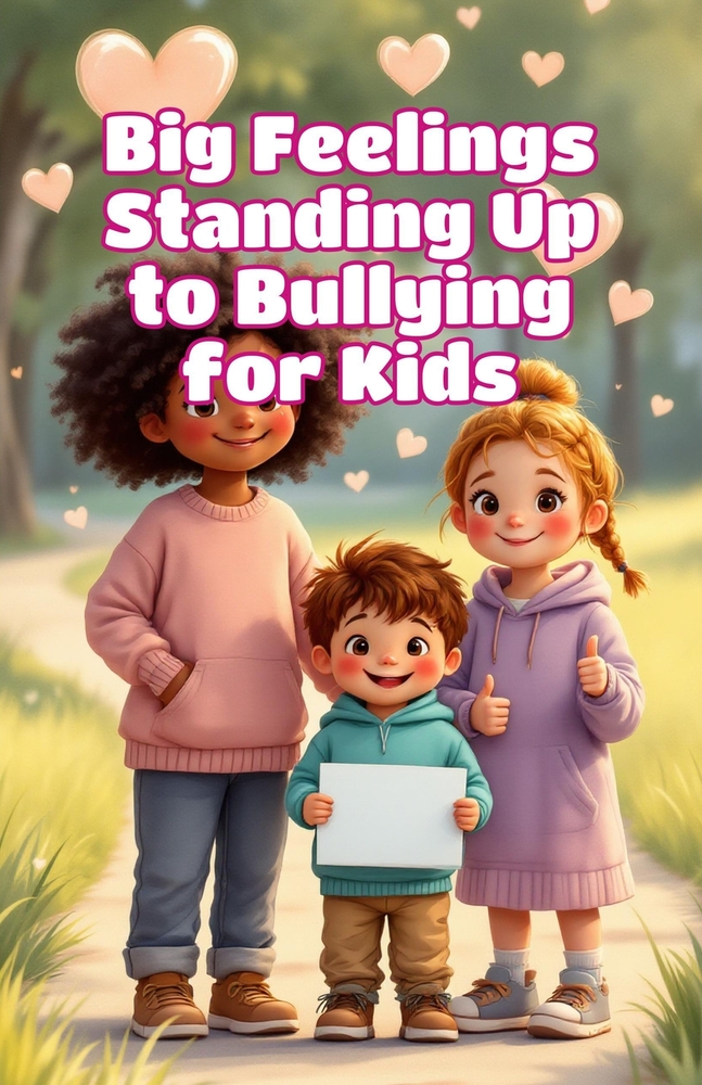 Big Feelings Standing Up to Bullying for Kids: A Child's Guide to Emotions, Bravery, and Kindness at School for Early Readers Ages 4-8 cover