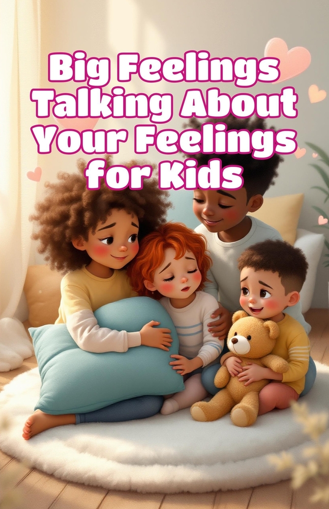 Big Feelings Talking About Your Feelings for Kids: A Guide to Naming, Sharing, and Understanding Emotions for Children Ages 4-8 cover