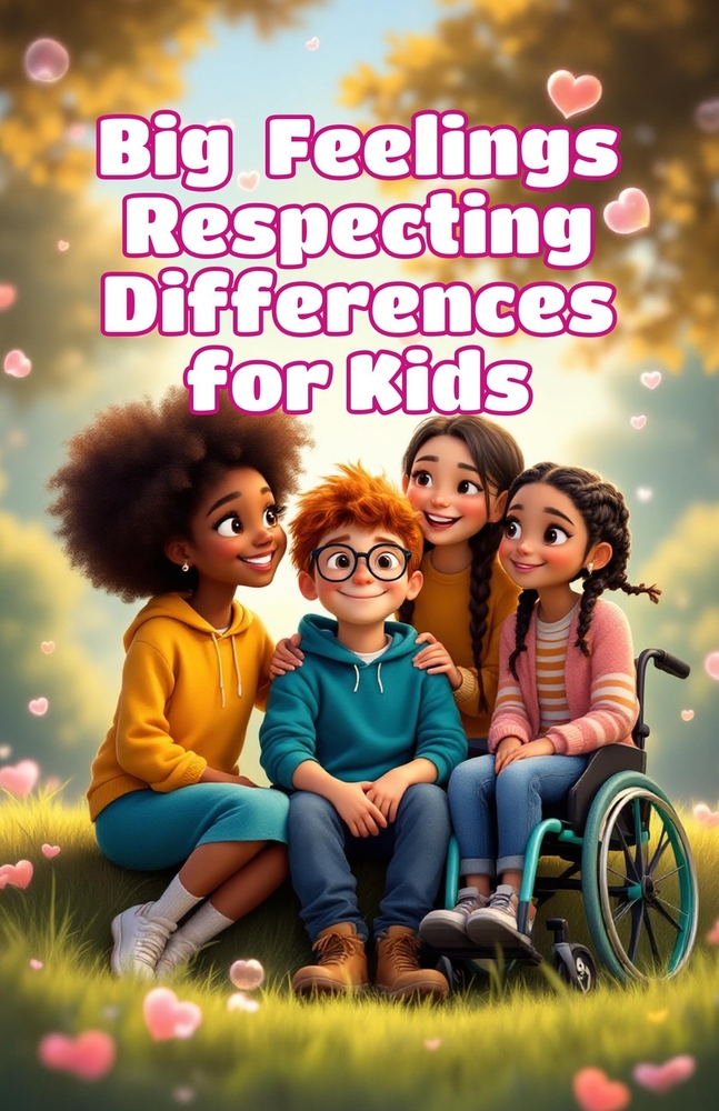 Big Feelings Respecting Differences for Kids: A Child's Guide to Inclusion, Empathy, Kindness, and Celebrating What Makes Us Unique cover