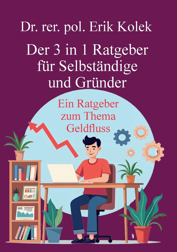 Der 3 in 1 Ratgeber für Selbständige und Gründer cover